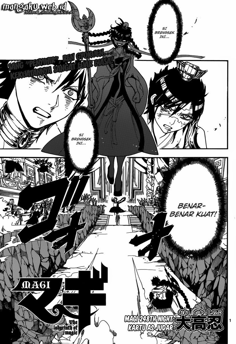 Magi – Labyrinth of Magic Chapter 248